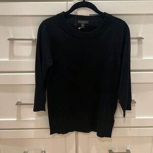 J. Crew Black 100% Merino Wool Sweater